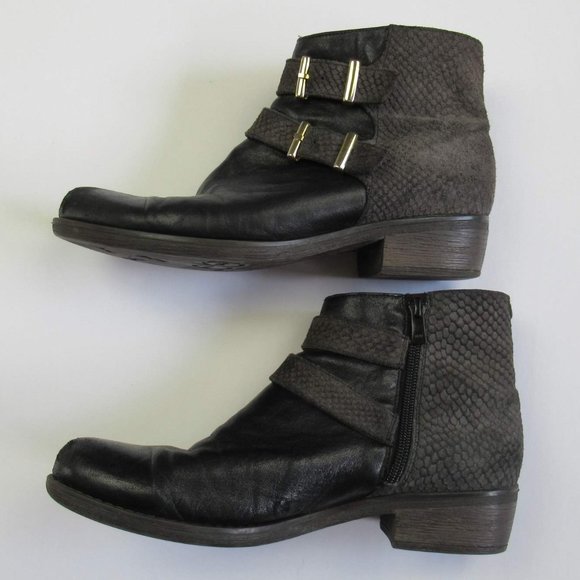 Web Shoemakers Leather Fish Scale Boots Made in Spain sz 40/9 - Picture 4 of 9